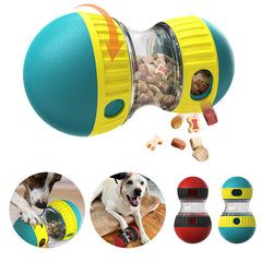 Food Dispensing Dog Toy Tumbler Leaky Food Ball Puzzle Toys Interactive Slowly Feeding Protect Stomach Increase Intelligence Pets Toy Pet Products